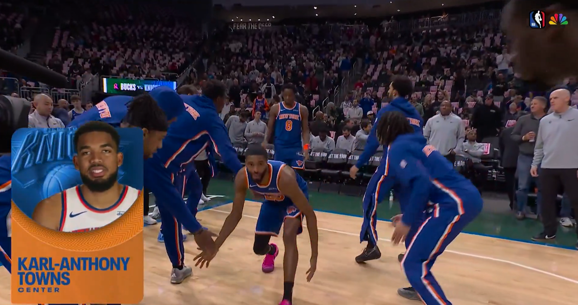 NBC introduces NFL intros to NBA games