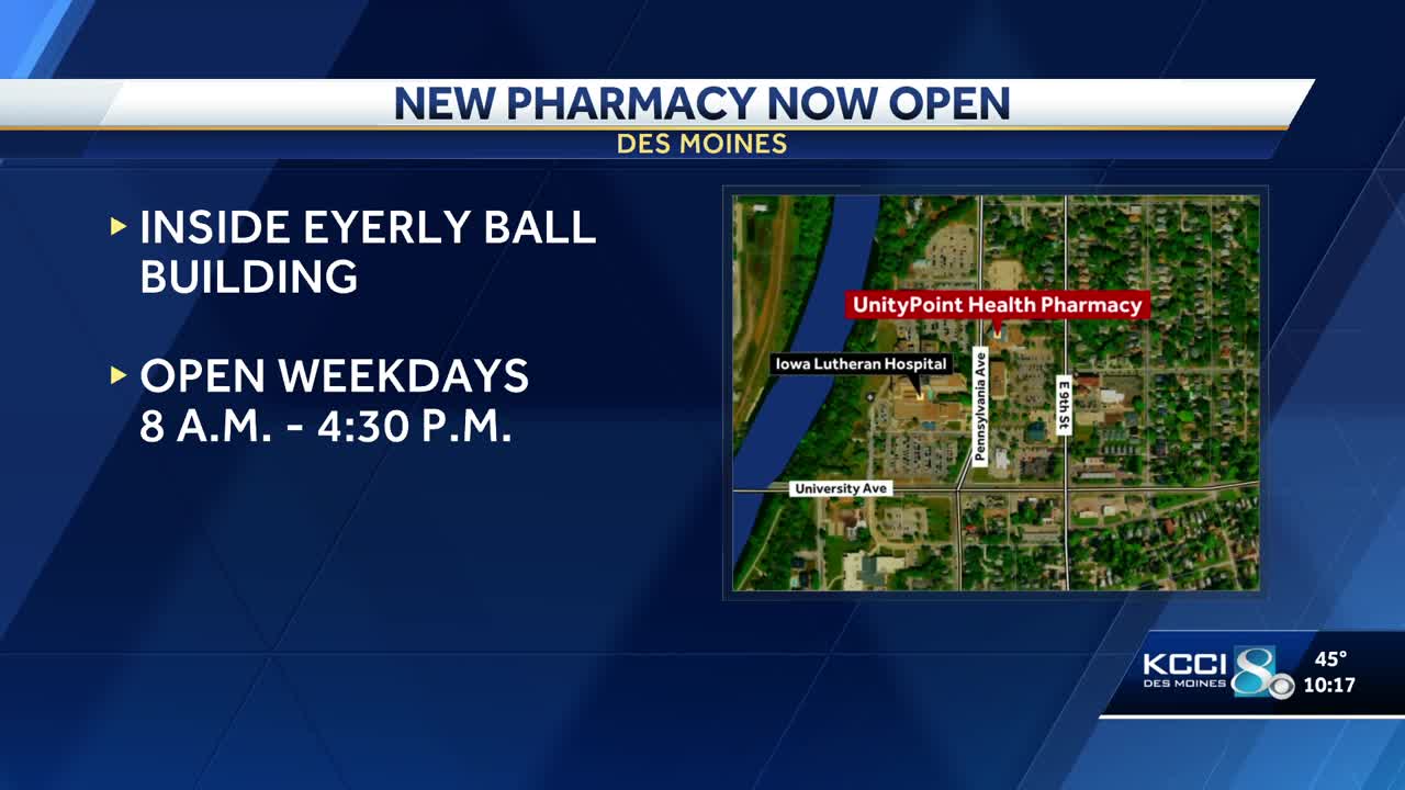 UnityPoint Health opens new pharmacy in east Des Moines