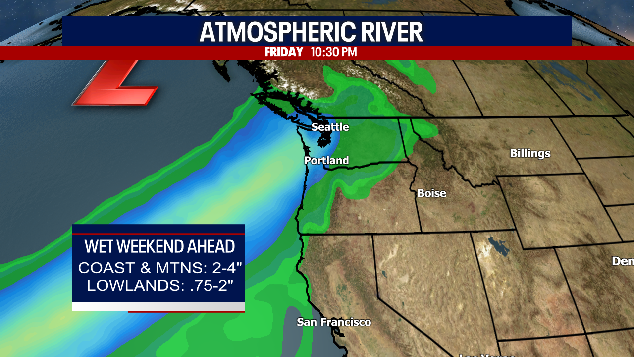 Seattle weather: Dry Thursday with sunbreaks, Rain returns Friday evening