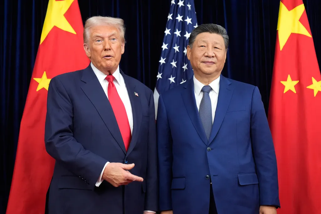 Trump meets Xi: Chinese leader praises president for peace efforts ...