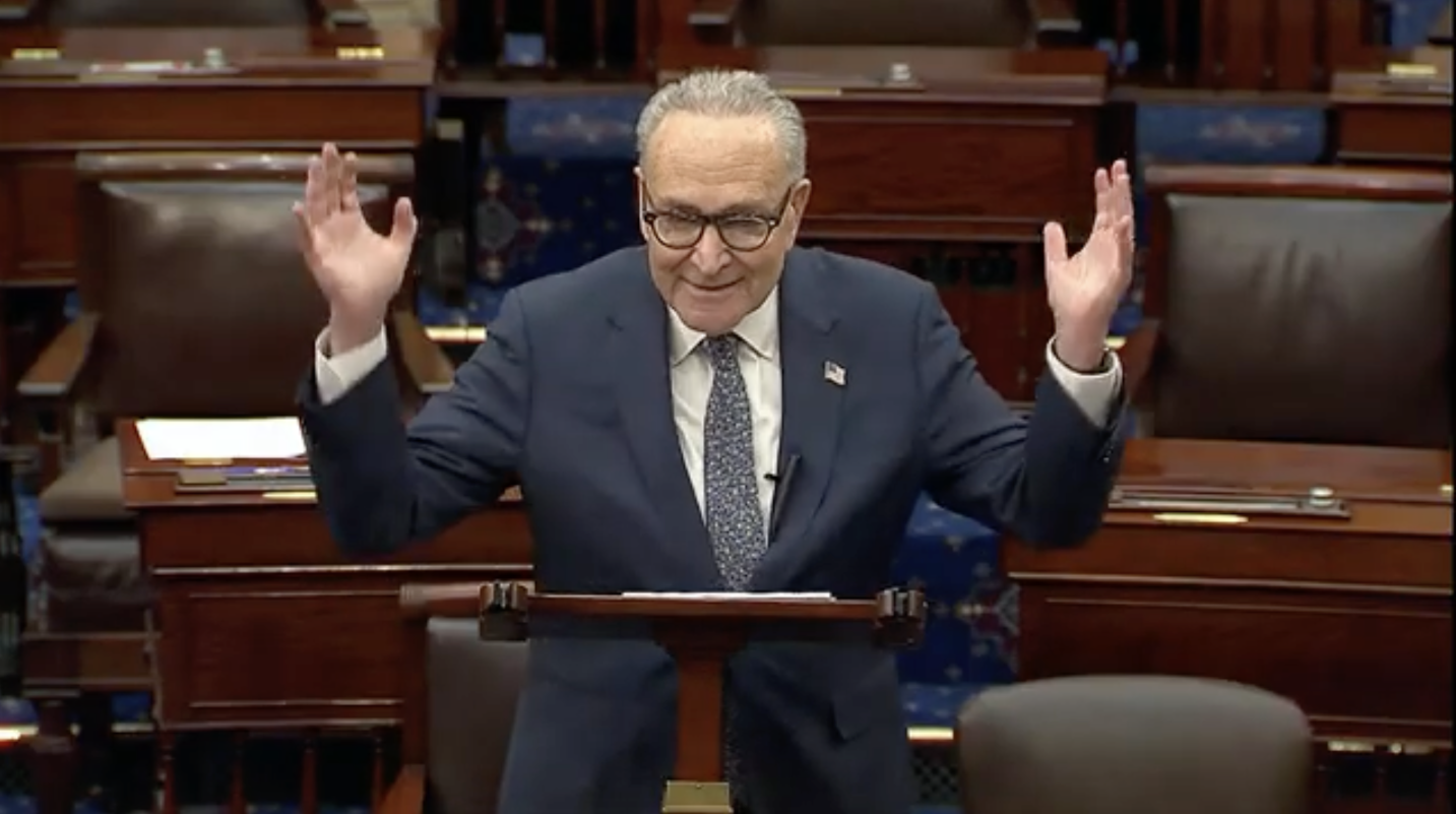 'He's Afraid Of Trump, That's It': Chuck Schumer Puts His Foot Down ...