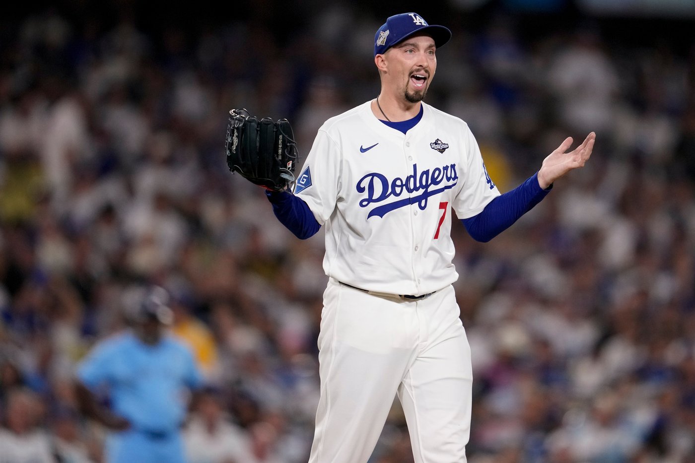 Los Angeles Dodgers Blake Snell ボブルヘッド Los Angeles Dodgers
