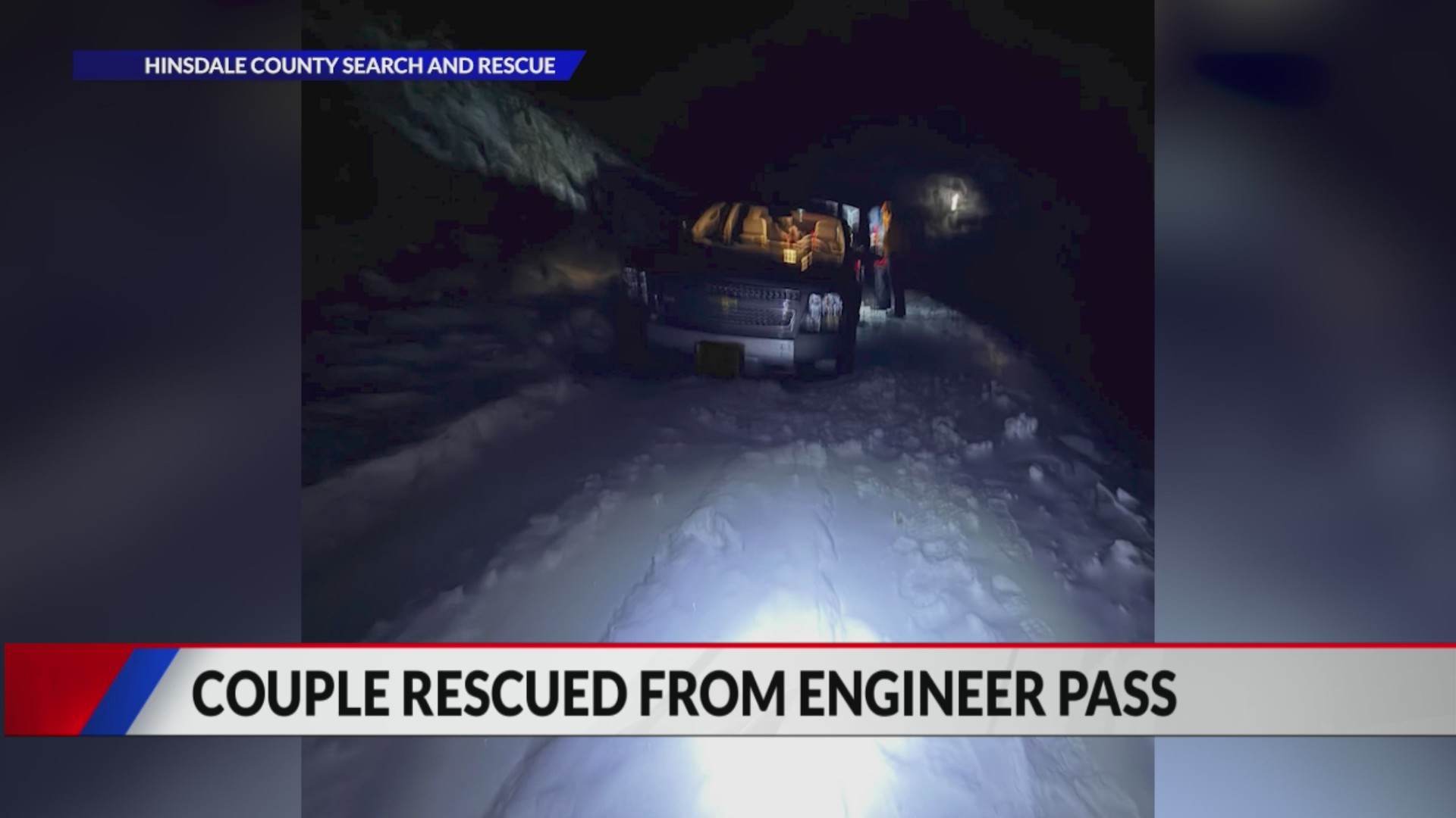 Couple rescued from snow-covered Engineer Pass, second in a week