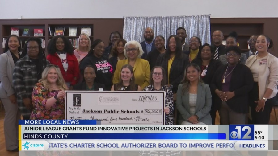 Junior League of Jackson awards $96,500 in grants to JPS