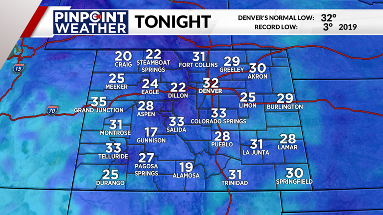 Denver weather: Sunshine and seasonally cool end to the week