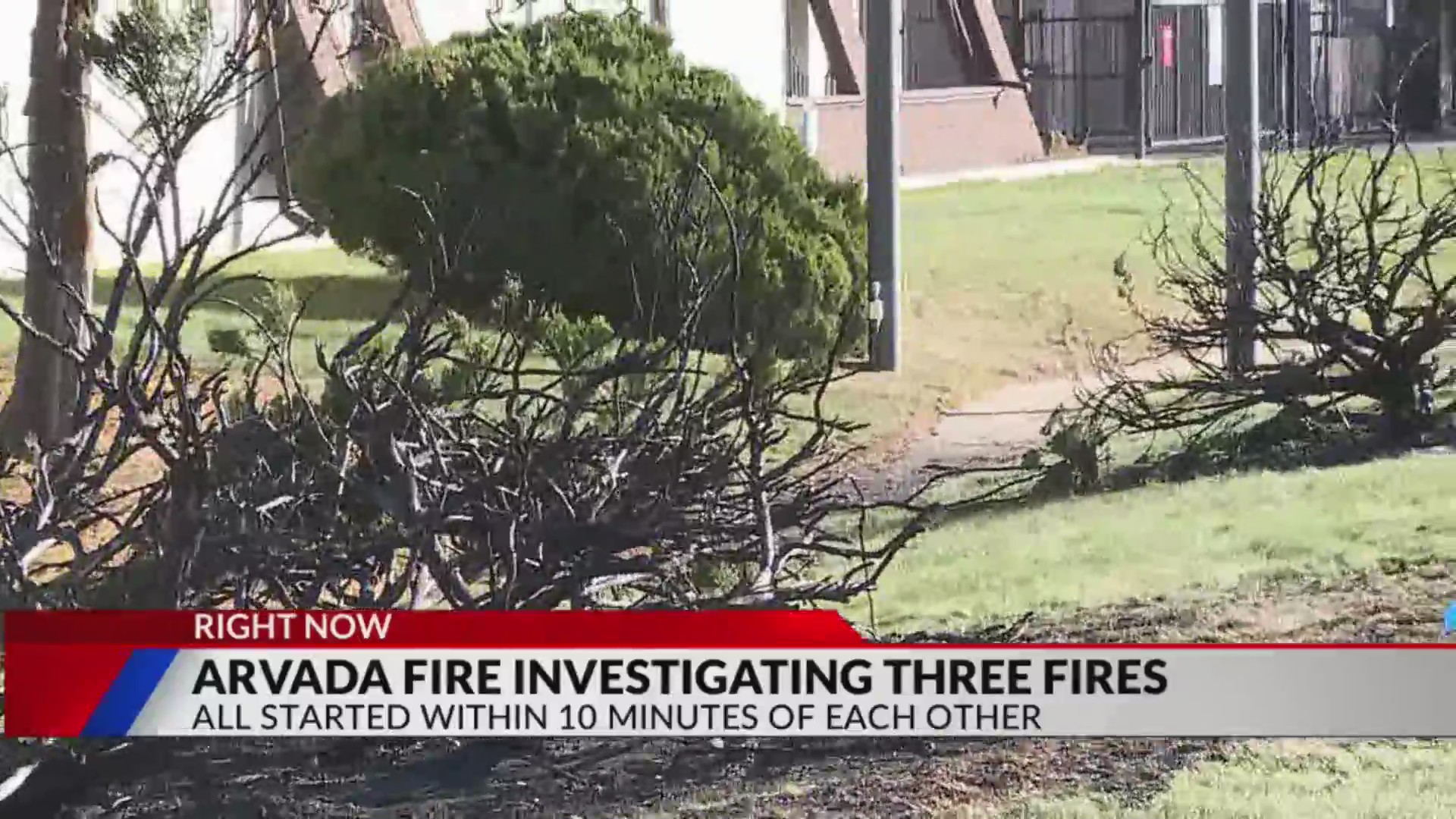 3 fires under investigation in Arvada