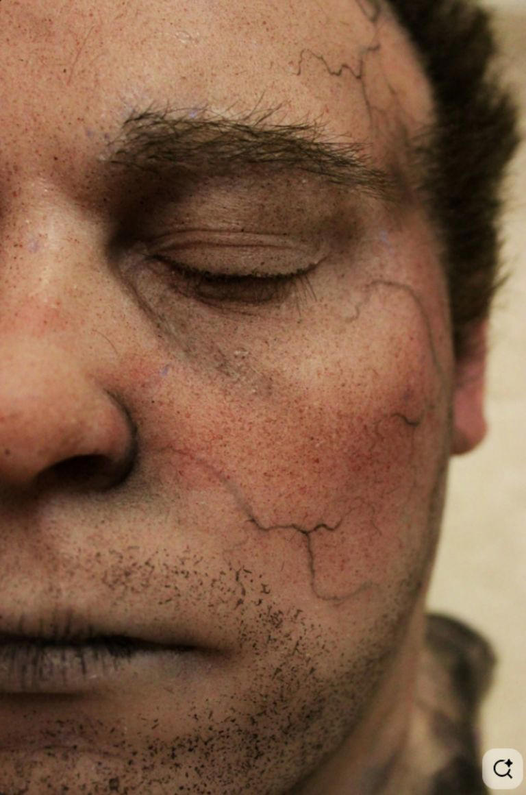 Halloween: 3 ideas de maquillaje fácil para hombres en menos de 5 minutos, image size:768x1160