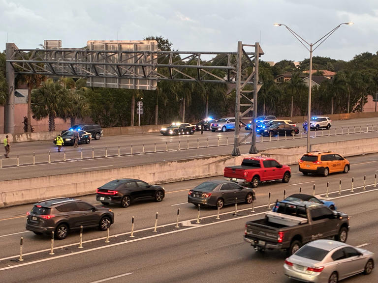 One injured in shooting on I-95 near Boca Raton; suspect in custody