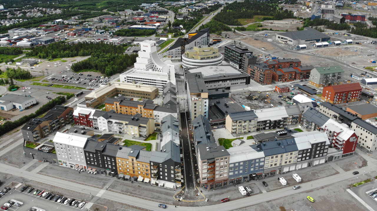Relocated Arctic town Kiruna is colder after urban planning missteps