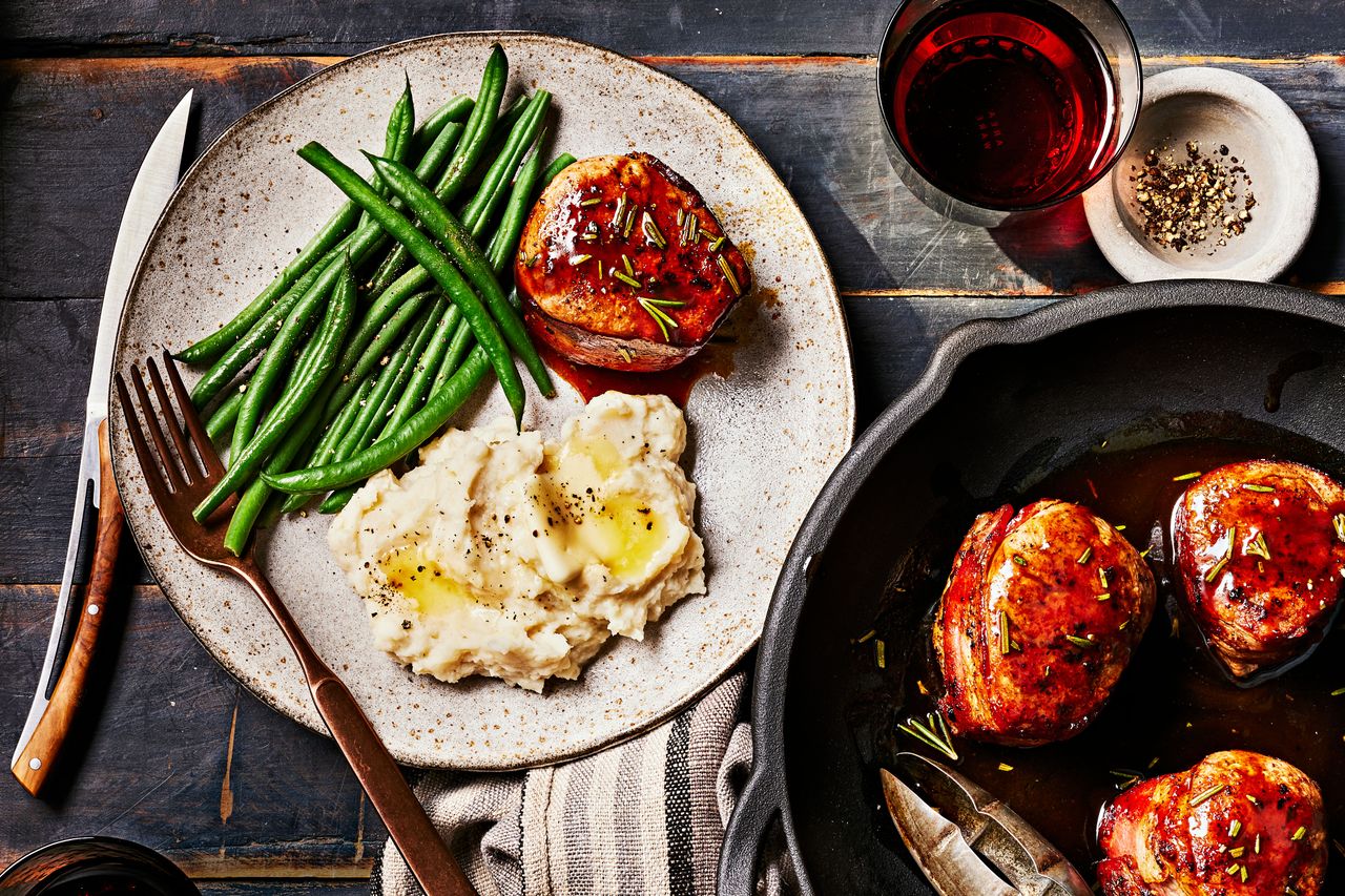 Southern Living Bacon-Wrapped Pork Tenderloin