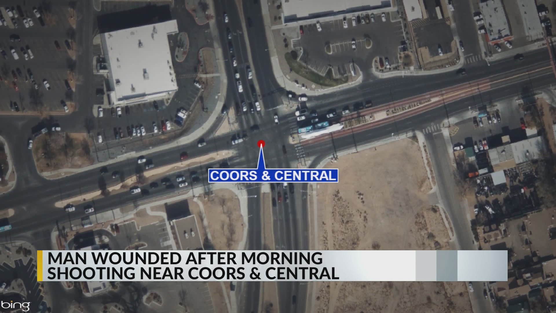 Driver injured in shooting near Coors and Central