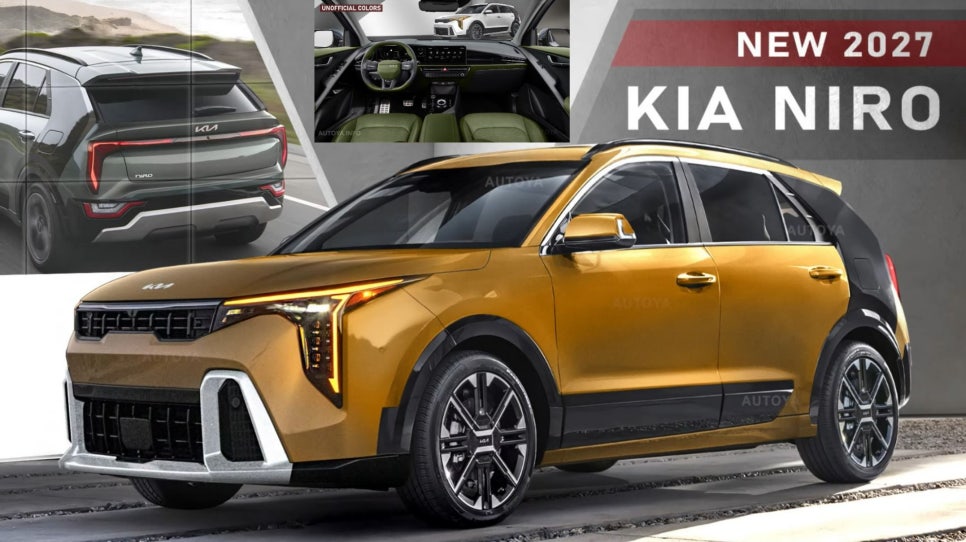 Свежий дизайн для Kia Niro 2027: виртуальное преображение и новые ожидания - изображение номер два