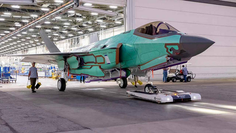 Lockheed Martin completes assembly of the first F-35A fighter jet for ...