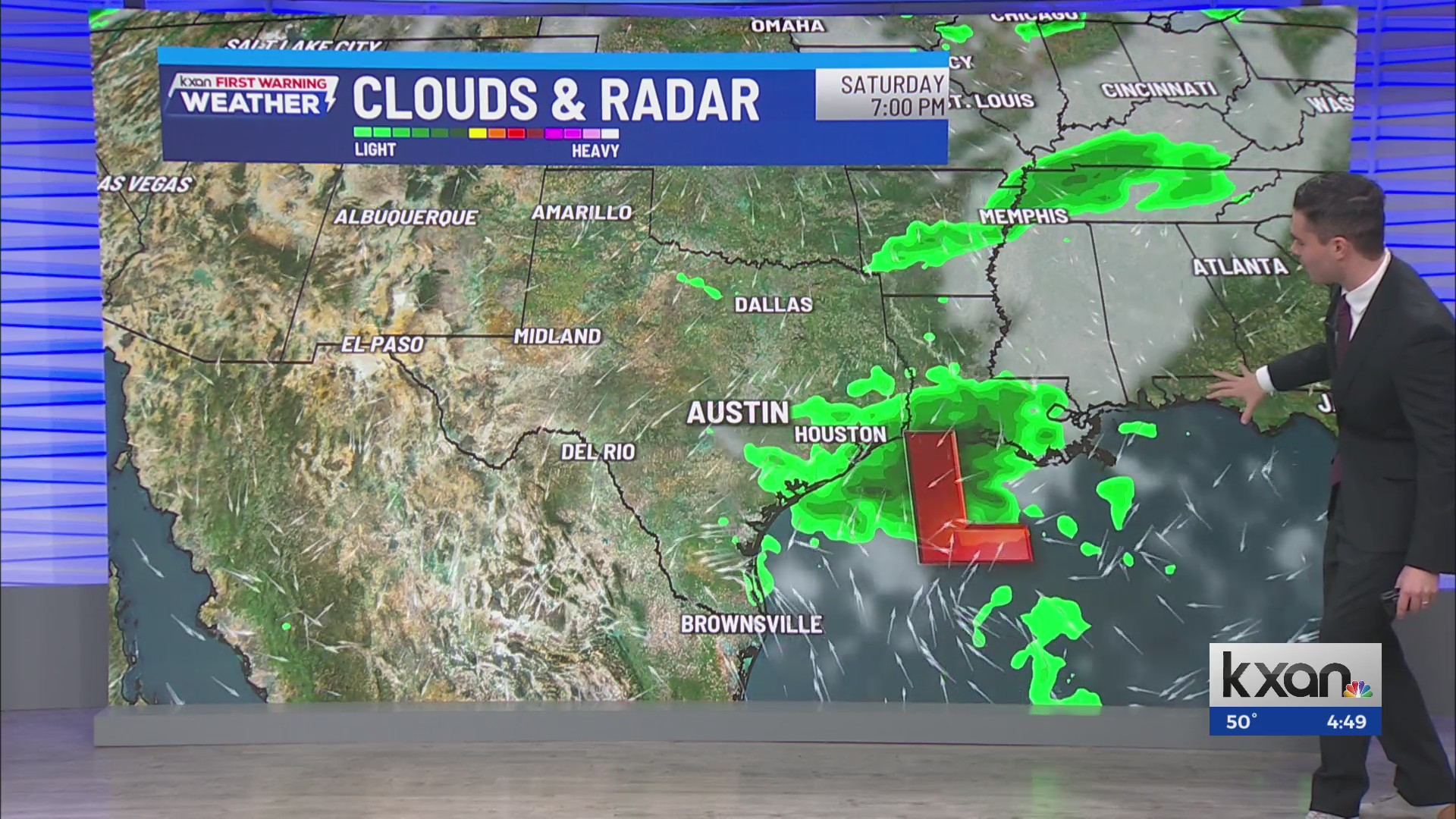Freezing temps for some, next cold front arrives this weekend | KXAN ...