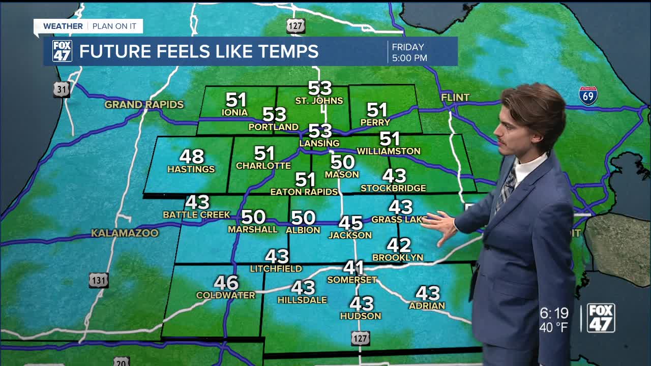 Shower chances return to Mid-Michigan today with breezy conditions ...
