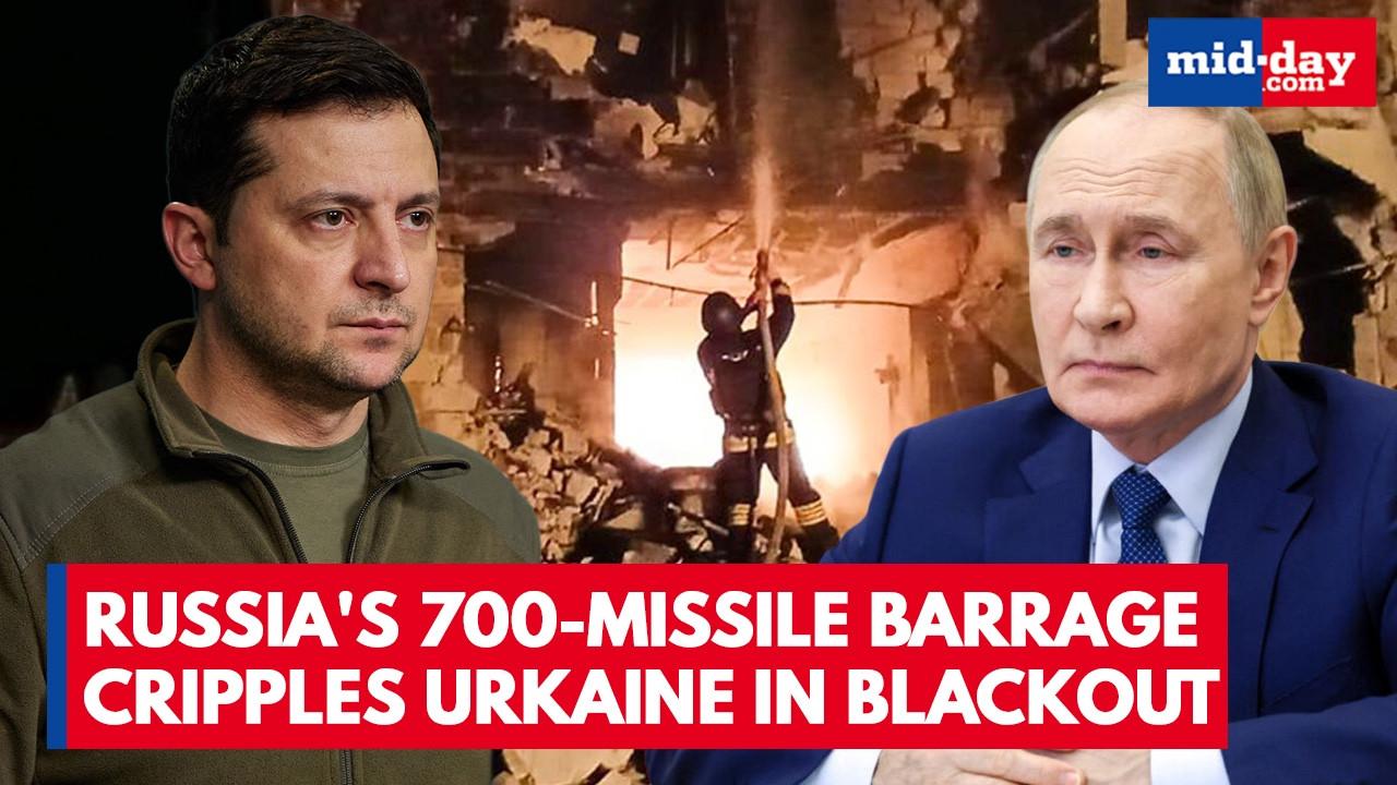 Ukraine Plunged Into Darkness After Massive Russian Missile Barrage