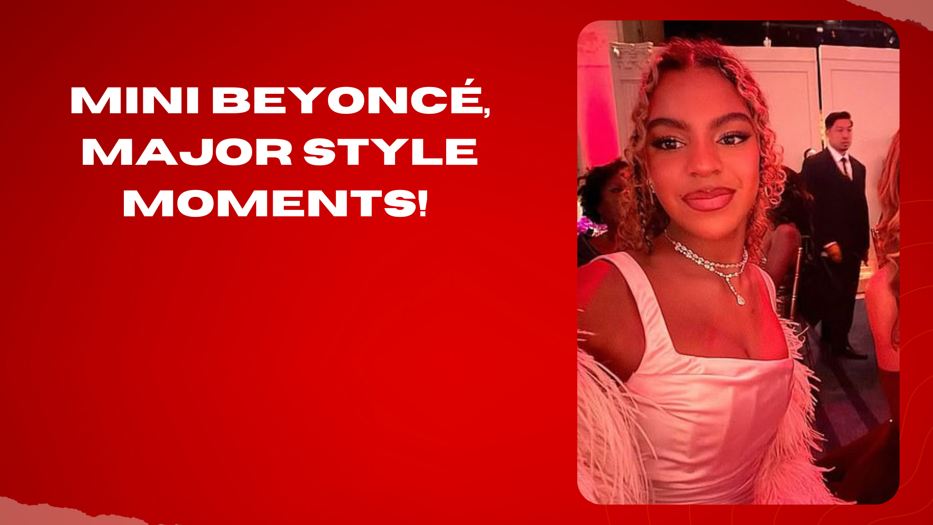 Mini Beyoncé, major style moments!