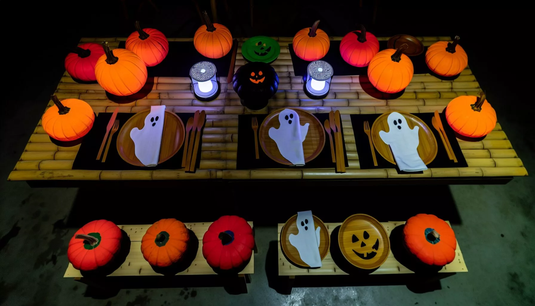 Crafting Your Haunted Halloween Table: Decor Tips and Settings for a ...
