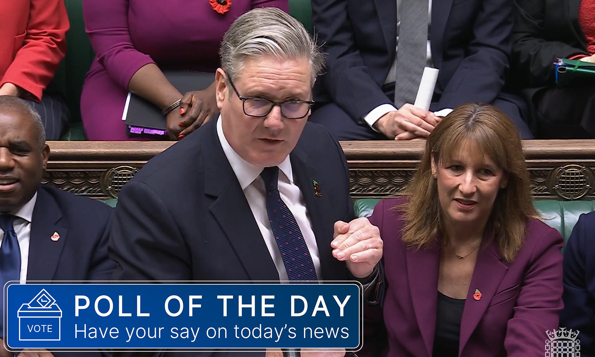 POLL OF THE DAY: Is Keir Starmer right to refuse probe into Rachel Reeves' rental property?