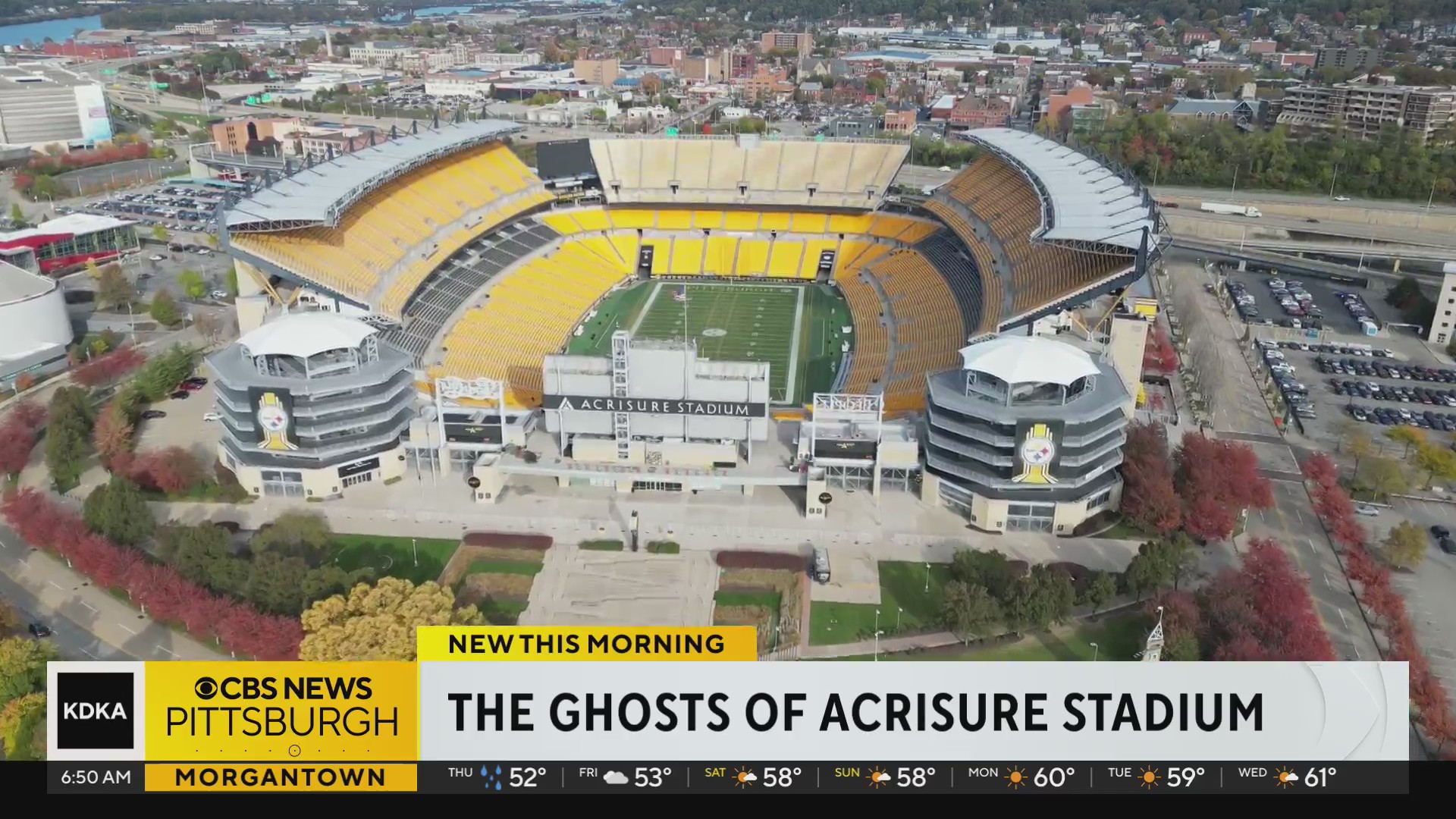Ghosts inside Acrisure Stadium and who is haunting the Steelers home