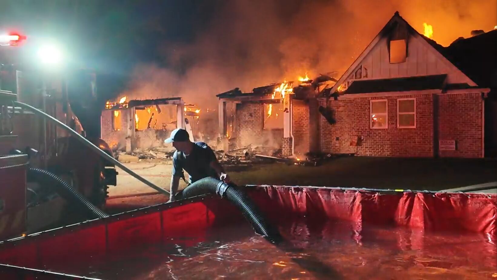 Saucier family displaced after fire leaves home destroyed