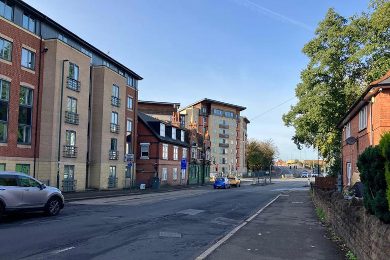 Smoke 'seen from distance' and busy Nottingham road closed as crews ...