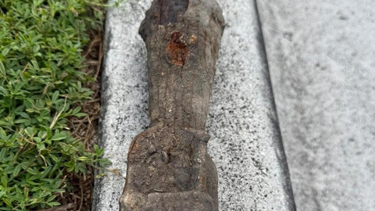 Construction crew unearths old mortar shell in Key West