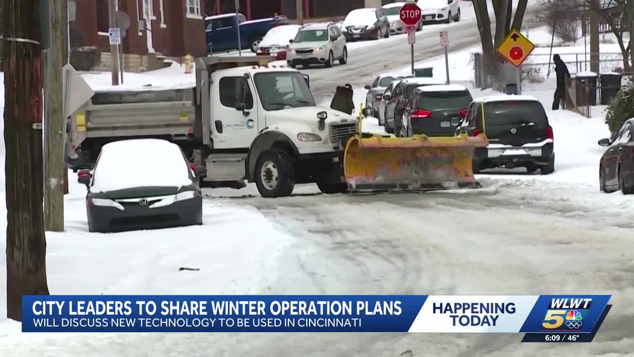 City leaders to share winter weather operation plans for upcoming season