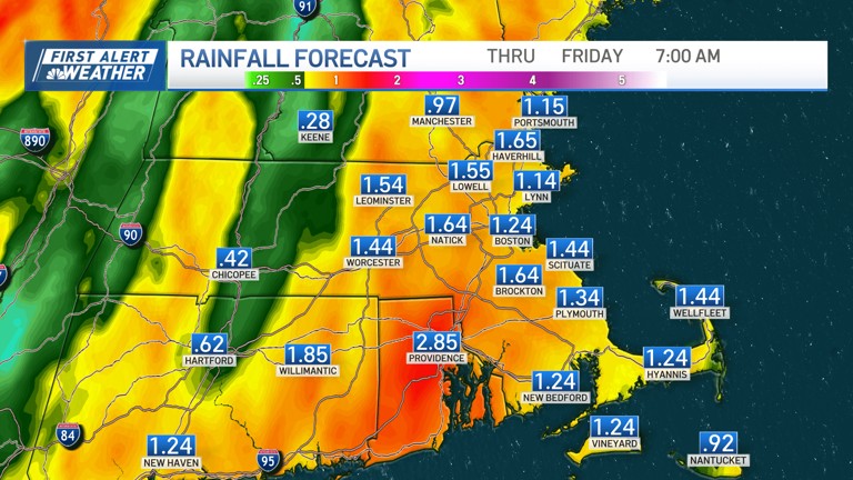 First Alert: Howling winds, heavy rain move in later today (live radar)
