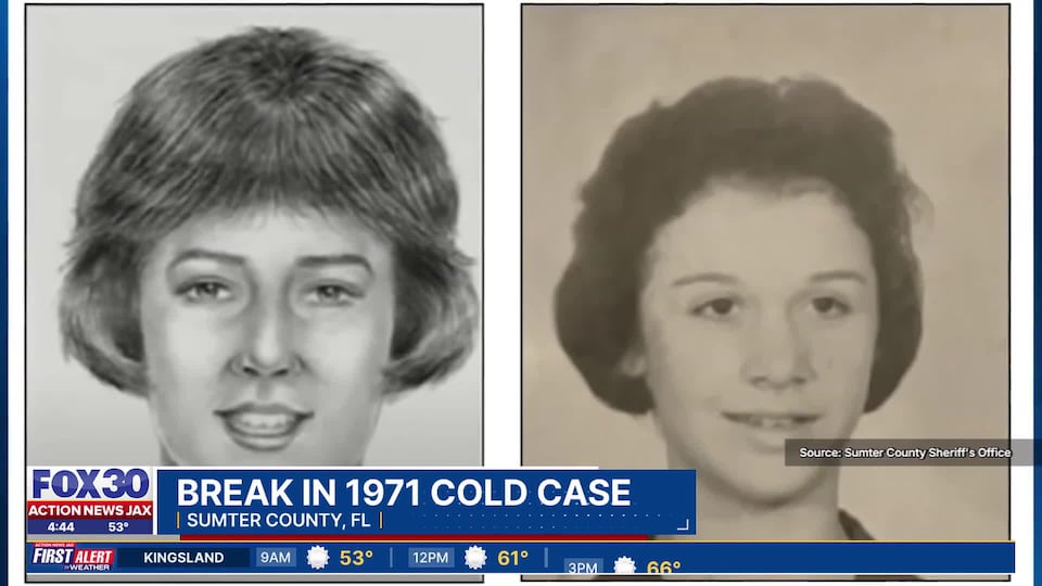 Florida cold case homicide victim identified after nearly 55 years, has ...