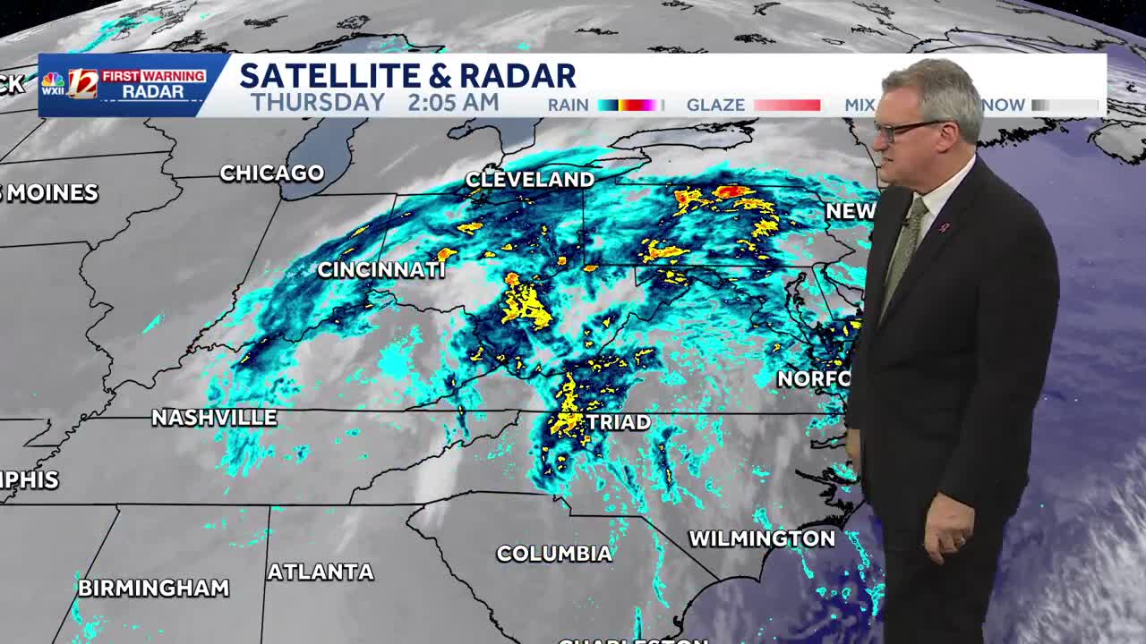 Drier Triad weather returns Thursday, setting up a beautiful autumn weekend