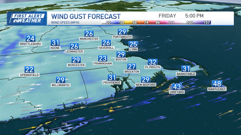 First Alert: Howling winds, heavy rain move in later today (live radar)