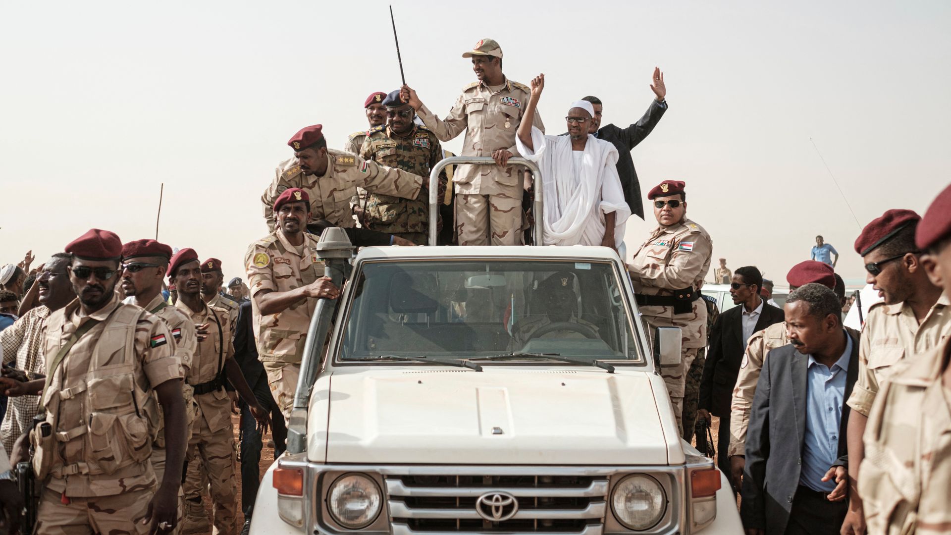 Sudan: Anführer der RSF-Miliz will Wiedervereinigung des Landes