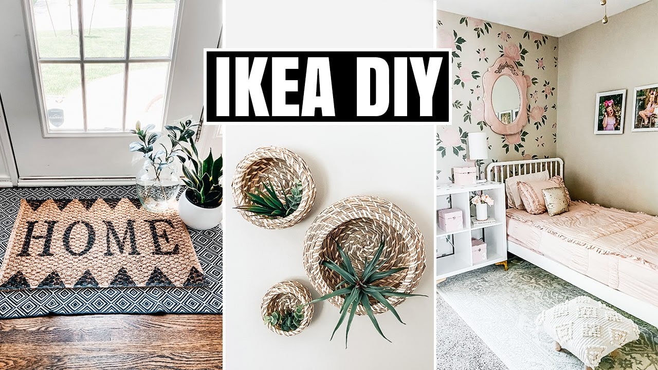 IKEA DIY hacks - 2020 affordable home decor ideas