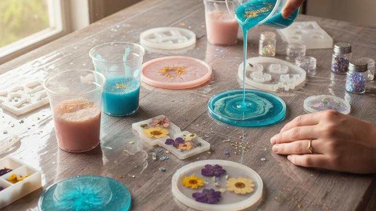 DIY resin art at home: A step-by-step guide to creating stunning creations