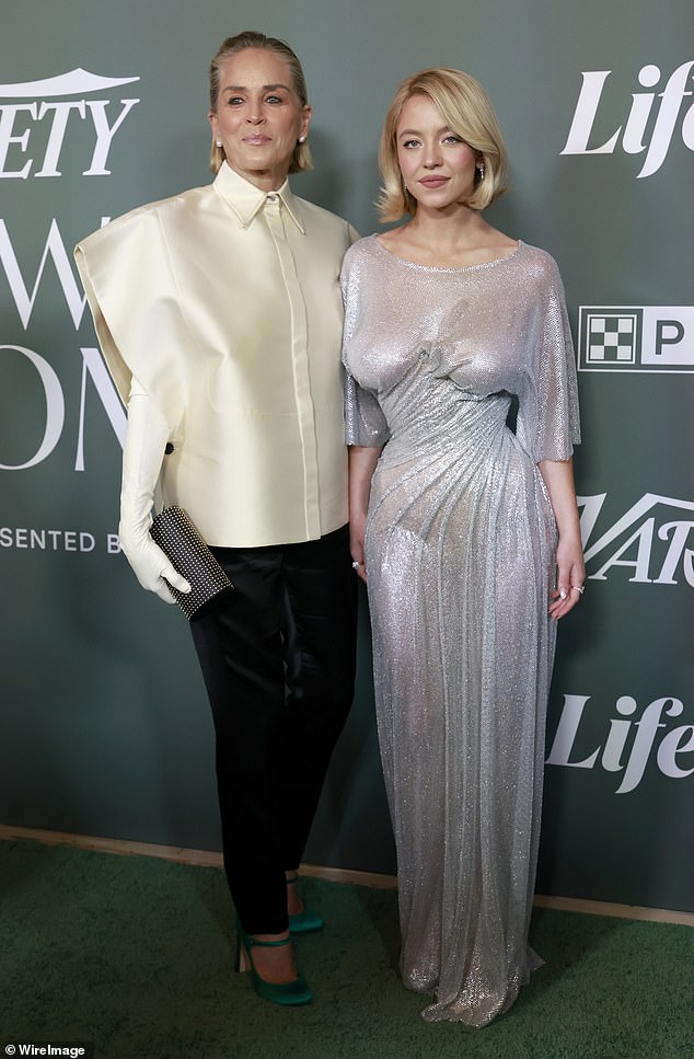 Sharon Stone passionately defends Sydney Sweeney after controversial