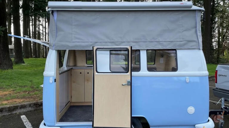 These Retro RV Campers Look Just Like A Classic VW Bus