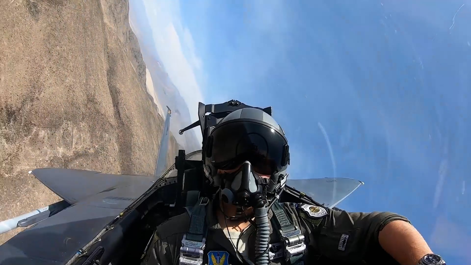 F‑15E Strike Eagle Fighter Jet In Action