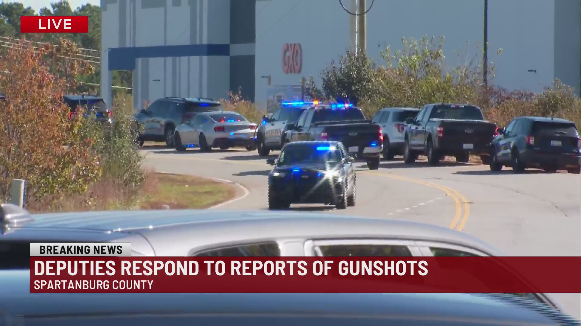 Report of shots fired at Spartanburg Co. business