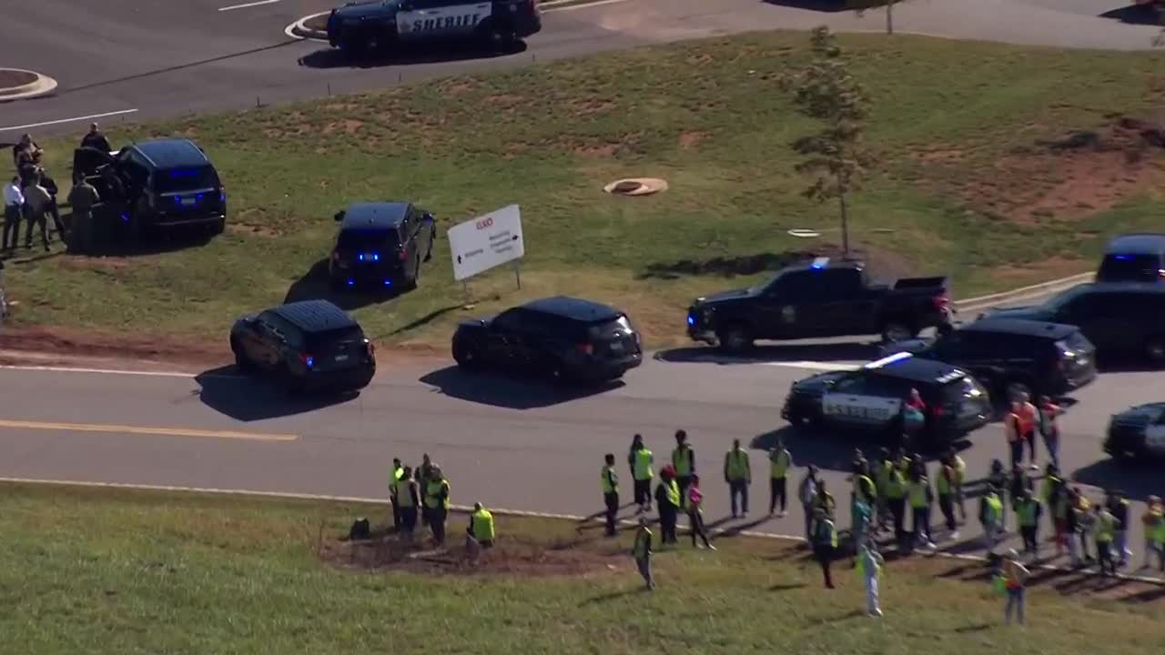 Report of shots fired at Spartanburg County business