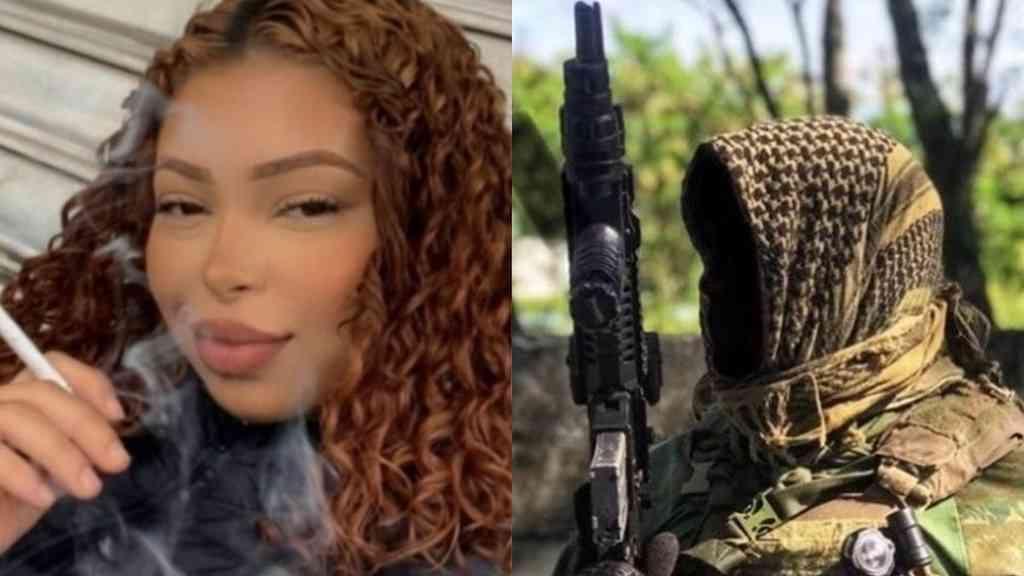 Uma foto de Larice de Paula, conhecida como “Japinha” ou “Penélope”, circula nas redes sociais antes de sua morte