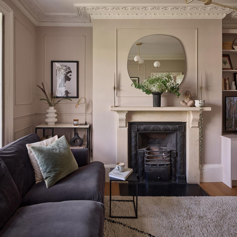 Small living room fireplace ideas to make a chic statement without ...