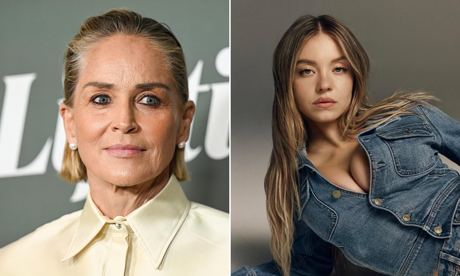 Sharon Stone passionately defends Sydney Sweeney after controversial