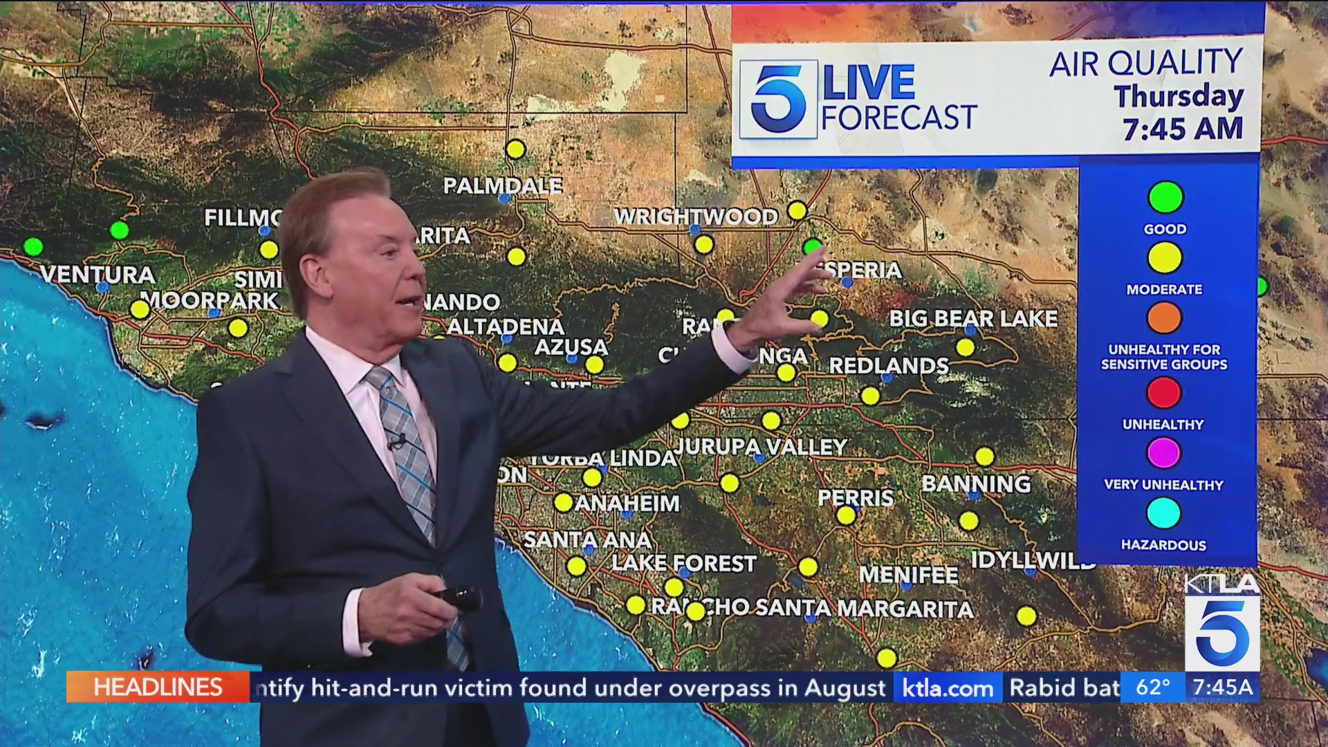 Mark Kriski's weather forecast for Thursday, Oct. 30
