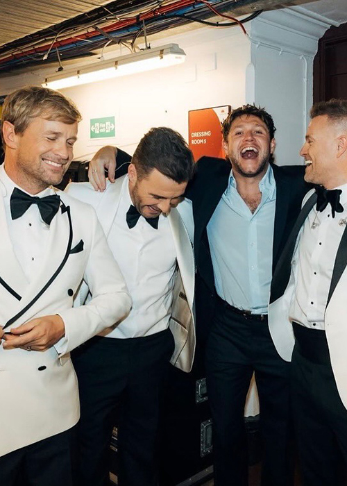 Celebrities at Westlife's Royal Albert Hall Shows