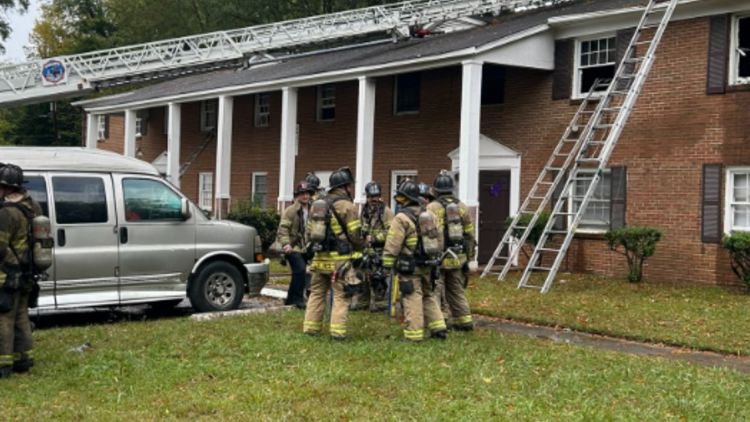 1 hurt in east Charlotte apartment fire, man charged with arson
