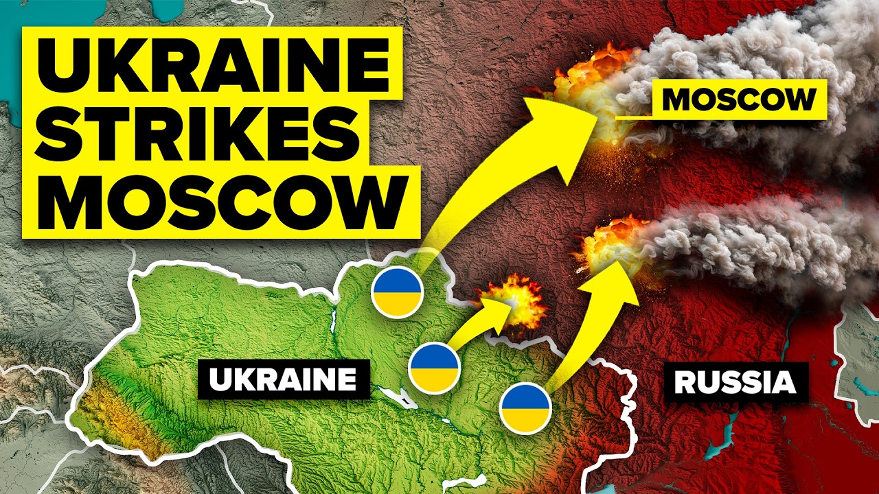 Ukraine HITS Moscow HARD… Putin LOSES Control of His Own Skies