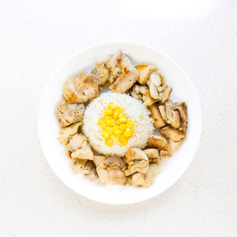 Japanese Chicken Pepper Rice Ready in 10 Minutes
