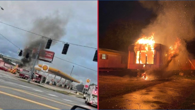 Decatur Fire & Rescue contains two fires, nearby areas unharmed