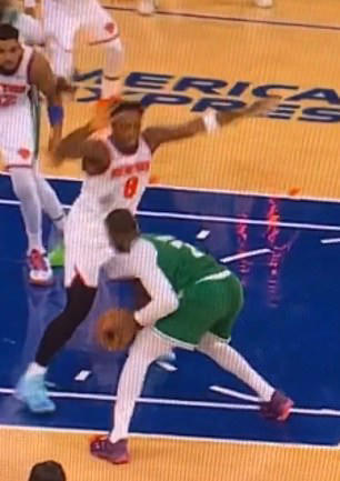 Boston Celtics commentator makes savage on-air joke about star player